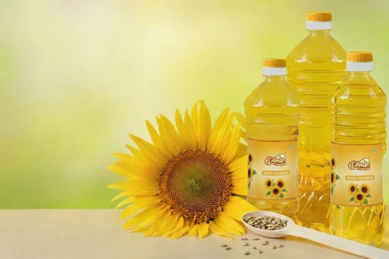 Refined Sunflower Oil 1 L
